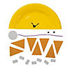 Paper Plate Sun & Rainbow Craft Kit - Makes 12 | Oriental Trading