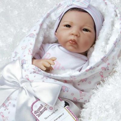 Paradise Galleries 20 Asian Realistic Baby Doll with Accessories - Born to be Spoiled Image 1