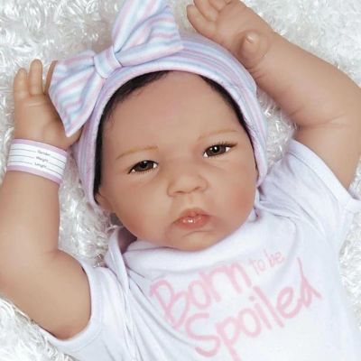 Paradise Galleries 20 Asian Realistic Baby Doll with Accessories - Born to be Spoiled Image 3