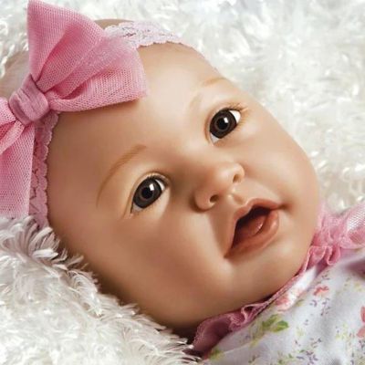 Paradise Galleries 21 Realistic Reborn Doll in Floral Onesie - Baby Layla Image 2