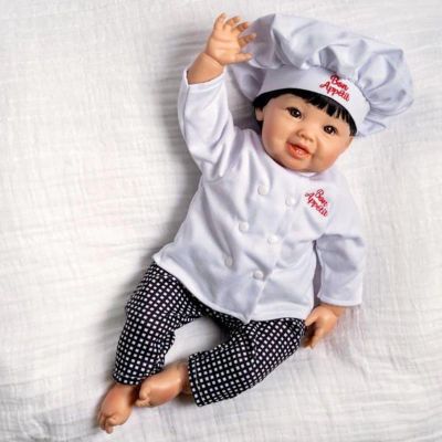 Paradise Galleries Asian 20 Realistic Reborn Baby Doll with Accessories - Bon Appetit Image 1