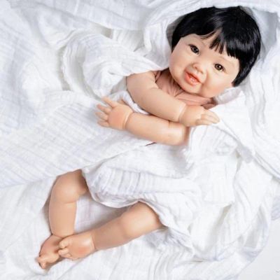 Paradise Galleries Asian 20 Realistic Reborn Baby Doll with Accessories - Bon Appetit Image 3