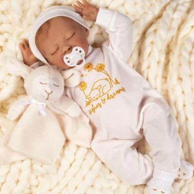 Paradise Galleries Realistic Newborn Baby Doll - Wishes & Dreams Image 1