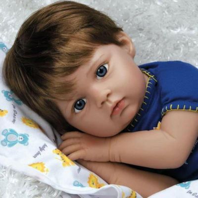 Paradise Galleries Realistic Reborn Doll and Accessories - Boy Lions & Tigers & Bears, Oh My! Image 2