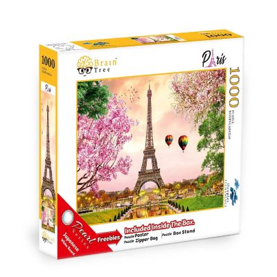 Paris Jigsaw Unique Puzzles for Adults - Premium Quality - 1000 Pieces Image 1