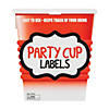 Party Cup Stickers Image 3