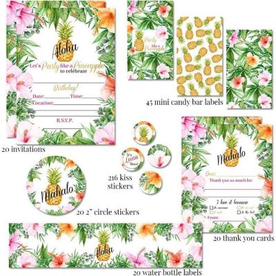 Party Like a Pineapple 381pc. by AmandaCreation Image 1