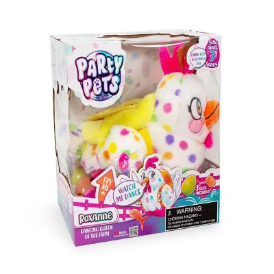 Party Pets Roxanne The Dancing Chicken Electronic Plush Image 2