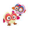 Party Stuffed Owls - 12 Pc. Image 1