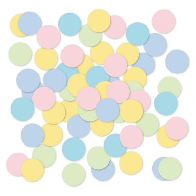 Pastel Baby Confetti 180-Pack Image 1