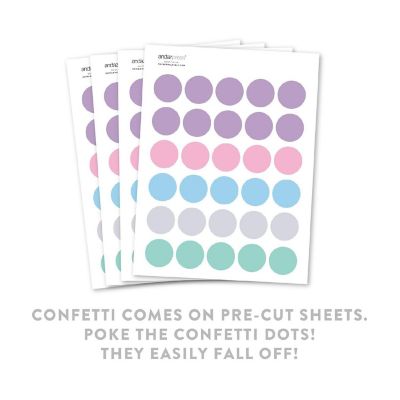Pastel Candy Confetti 180-Pack Image 1