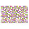 Pastel Color Brick Party Backdrop - 3 Pc. Image 1
