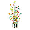 Pastel Easter Egg Foam Tree Decoration Image 1