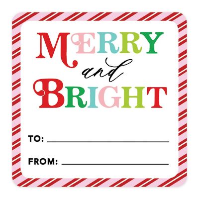 Pastel Merry/Bright Christmas To/From Image 3