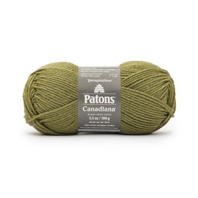 Patons Canadiana Yarn - Solids-Moss Image 1