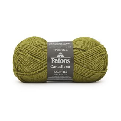 Patons Canadiana Yarn - Solids-Spring Green Image 1