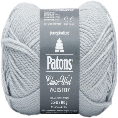 Patons Classic Wool Yarn-Cool Gray Image 1