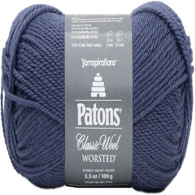 Patons Classic Wool Yarn-Indigo Image 1
