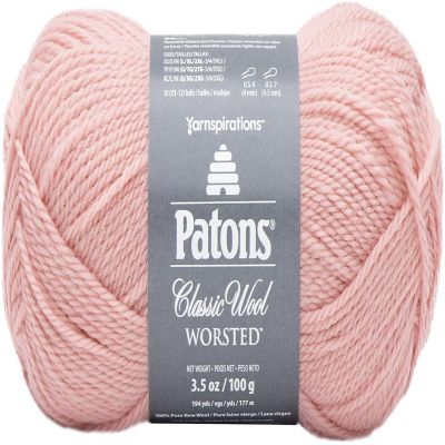 Patons Classic Wool Yarn-Pink Quartz Image 1