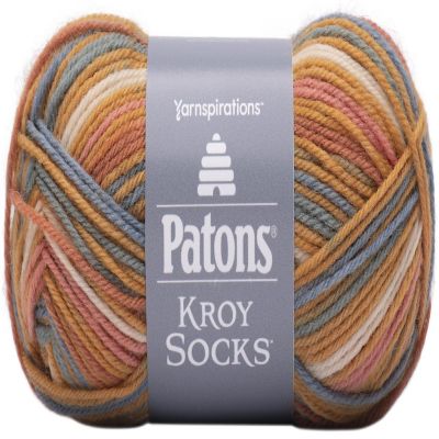 Patons Kroy Socks Yarn-Mid Century Stripes Image 1