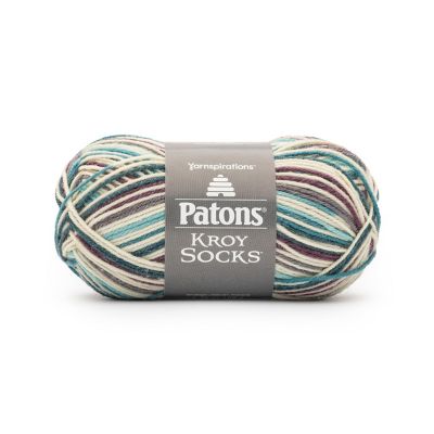 Patons Kroy Socks Yarn-Northern Lights Image 1