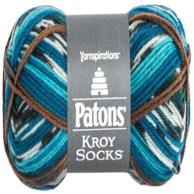 Patons Kroy Socks Yarn-Route 66 Jacquard Image 1
