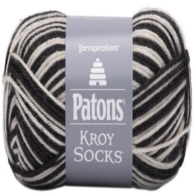 Patons Kroy Socks Yarn-Zebra Stripes Image 1