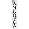 Patriotic "America" Fireworks Wooden Porch Sign - 36" Image 2