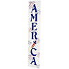 Patriotic "America" Fireworks Wooden Porch Sign - 36" Image 3