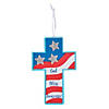 Patriotic Faith Ornament Foam Craft Kit - Makes 12 Image 1
