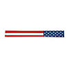 Patriotic Flag Slap Bracelets - 12 Pc. Image 1