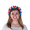 Patriotic Flower Headbands - 12 Pc. Image 1