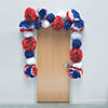 Patriotic Flower Tissue Paper Door Border Image 1