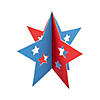 Patriotic Glitter Star Centerpieces - 6 Pc. Image 1