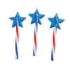 Patriotic Glow Swizzle Star Wand - 12 Pc. Image 1