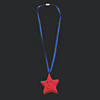 Patriotic Light-Up Star Breakaway Lanyards - 12 Pc. - Less Than Perfect Image 1