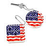 Patriotic Lotsa Pops Popping Toy Keychains &#8211; 12 Pc. Image 1