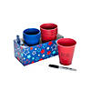 Patriotic Mark Your Cup Caddy Image 1