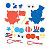 Patriotic Owl Ornament Craft Kit - Makes 12 Image 1