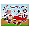 Patriotic Parade Sticker Scenes &amp;#8211; 12 Pc. Image 1