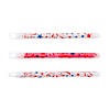 Patriotic Print Glow Sticks - 12 Pc. Image 1