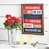 Patriotic Religious Phrases Wall Sign Image 1