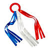 Patriotic Ribbon Hoop Wands - 12 Pc. Image 1