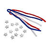 Patriotic Ring Craft Kit - Makes 12 Image 1