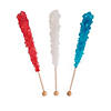 Patriotic Rock Candy Lollipops - 12 Pc. Image 1