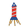 Patriotic Rocket Ship Magnet Craft Kit - Makes 12 Image 1