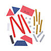 Patriotic Rocket Ship Magnet Craft Kit - Makes 12 Image 1