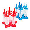 Patriotic Star Popsicle Molds - 2 Pc. Image 1