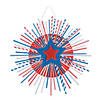 Patriotic Straw Wreath Craft Kit - Makes 3 - Less Than Perfect Image 1