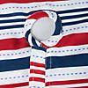 Patriotic Stripe Outdoor Tablecloth With Zipper 60X84 Image 1
